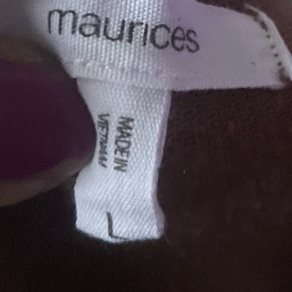 Maurice’s Rugby colorblock top - Picture 2 of 6